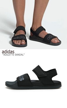 アディダス サンダル adidas メンズ レディース ADILETTE SANDAL アディレット サンダル BLACK ブラック F35417 シューズ 【中古】未使用品