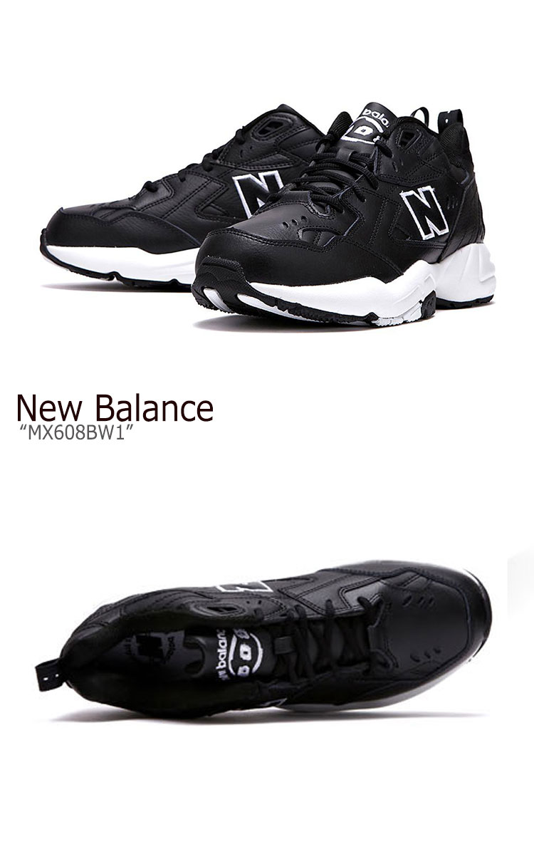 ニューバランス 608 スニーカー New Balance メンズ レディース MX608BW1 New Balance608 BLACK ブラック NBPT9S101K シューズ 【中古】未使用品
