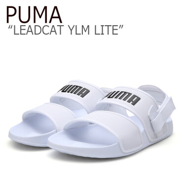 プーマ サンダル PUMA メンズ レディース PUMA×HYUNA LEADCAT YLM LITE リードキャット YLM ライト WHITE ホワイト 37073303 シューズ 【中古】未使用品