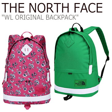 ノースフェイス バックパック THE NORTH FACE メンズ レディース WL ORIGINAL BACKPACK オリジナルバックパック リュック PINK GREEN ピンク グリーン NM2DJ04L/M バッグ 【中古】未使用品