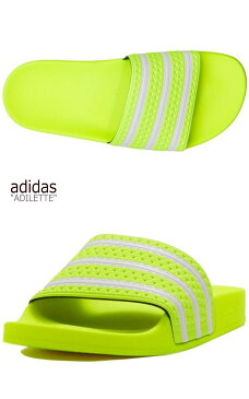 アディダス サンダル adidas メンズ レディース ADILETTE SANDAL アディレッタ サンダル YELLOW イエロー EE6182 シューズ 【中古】未使用品