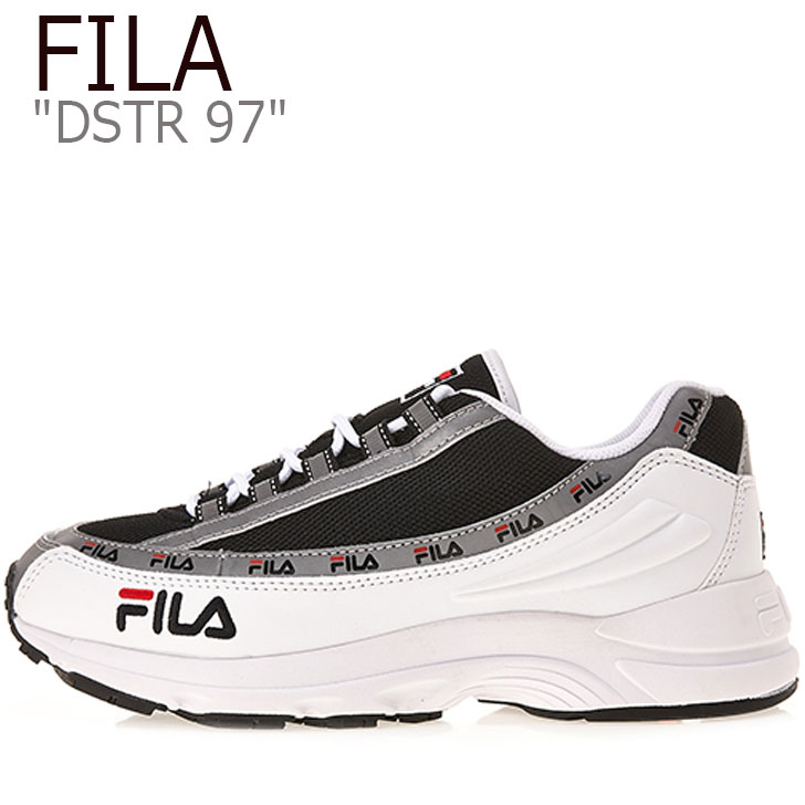 フィラ スニーカー FILA メンズ レディース DSTR 97 ドラッグスター97 WHITE ホワイト BLACK ブラック FS1HTB3812X シューズ 【中古】未使用品