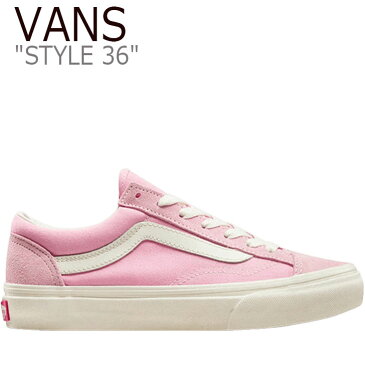 バンズ スニーカー VANS レディース STYLE 36 スタイル36 PINK ピンク VN0A3DZ3RFY シューズ