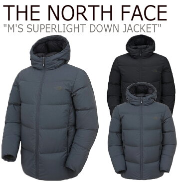 ノースフェイス ダウン THE NORTH FACE メンズ M'S SUPERLIGHT DOWN JACKET スーパーライト ダウンジャケット BLACK ブラック CHARCOAL チャコール NJ1DK54A/B ウェア 【中古】未使用品