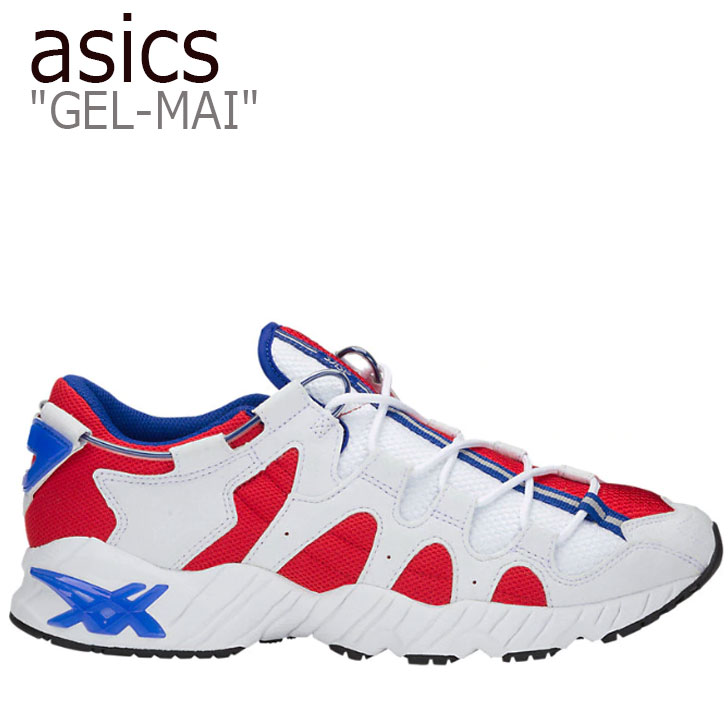 アシックス スニーカー asics メンズ レディース GEL-MAI ゲルマイ RED レッド WHITE ホワイト 1191A088-601 シューズ