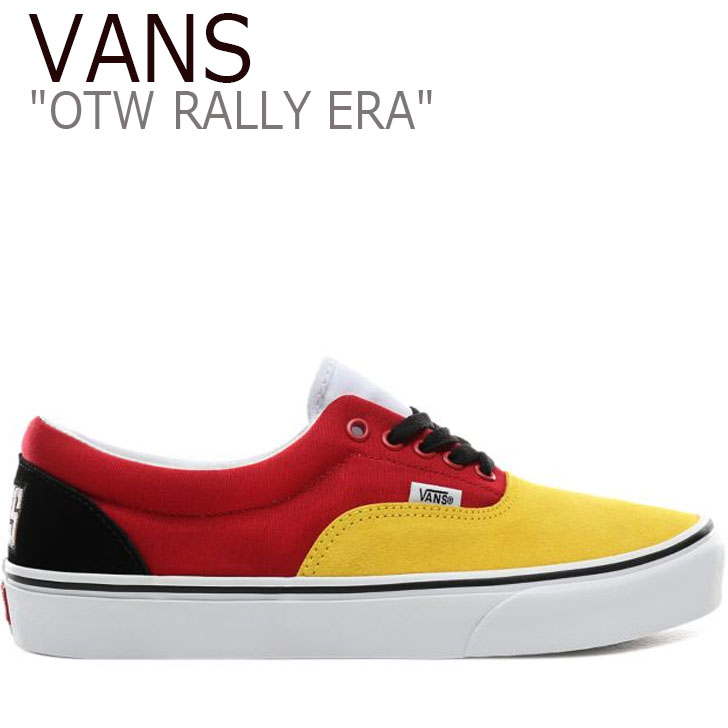 バンズ エラ スニーカー VANS メンズ OTW RALLY ERA ラリー エラ YELLOW イエロー VN0A4BV4VXV シューズ