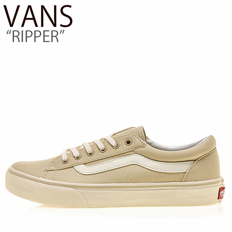 バンズ スニーカー VANS メンズ レディース RIPPER リッパー BEIGE OFFWHITE ベージュ オフホワイト V359CL PLUS シューズ