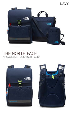 ノースフェイス バックパック THE NORTH FACE メンズ レディース K'S ACCESS-TOUCH SCH PACK アクセス タッチ スクールパック CHARCOAL チャコール NAVY ネイビー LILAC ライラック WHITE ホワイト NM2DL00R/S/T/U バッグ 【中古】未使用品