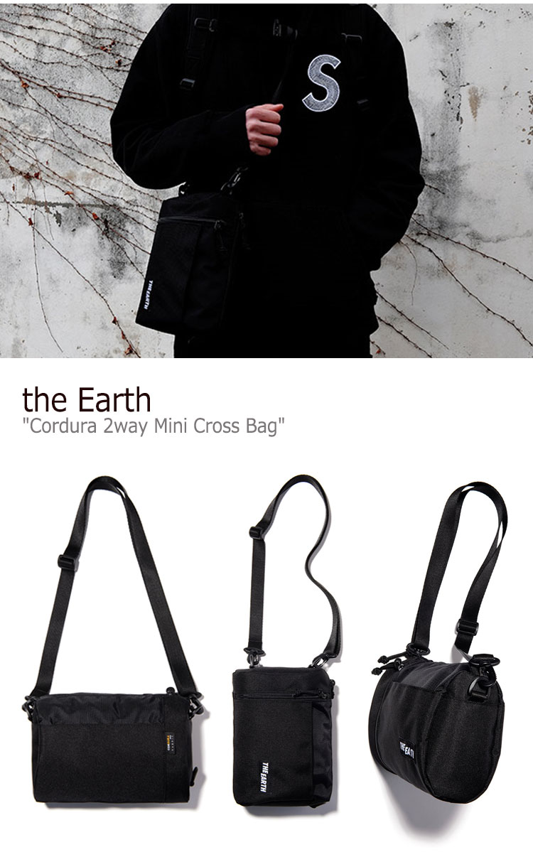 ジアース Earth The Black Pxv W メンズ 2way Purple Cordura レディース Mini Bag 2ウェイ サコッシュ Cross コーデュラ ミニ クロスバッグ Black ブラック Purple パープル Pxv W バッグ Upsukeジアースサコッシュ ジアースクロスバッグ クロス サコッシュ
