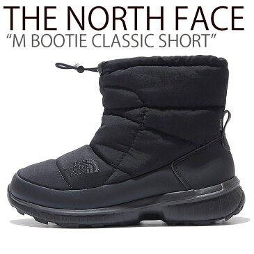 ノースフェイス ブーツ THE NORTH FACE メンズ M BOOTIE CLASSIC SHORT M ブーティ クラシック ショート BLACK ブラック NS99K55A/J シューズ 【中古】未使用品