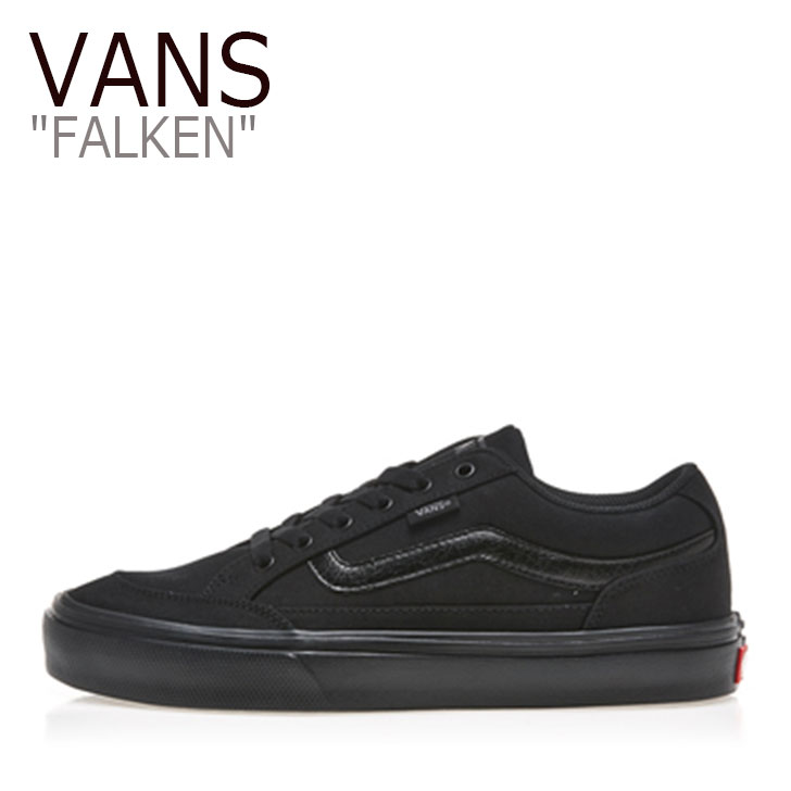 バンズ スニーカー VANS メンズ レディース FALKEN ファルケン BLACK ブラック V3830 シューズ