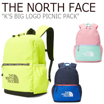 ノースフェイス バックパック THE NORTH FACE メンズ レディース K'S BIG LOGO PICNIC PACK ビッグ ロゴ ピクニック パック 全3色 NM2DL09R/S/T バッグ 【中古】未使用品