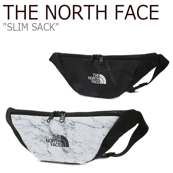 ノースフェイス ウエストポーチ THE NORTH FACE メンズ レディース SLIM SACK スリム サック BLACK ブラック WHITE ホワイト NN2HK06A/B バッグ 【中古】未使用品