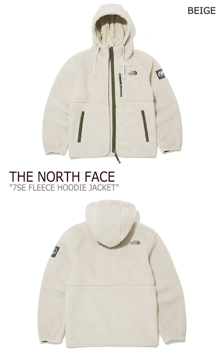 フリース ノースフェイス THE NORTH FACE メンズ レディース 7SE FLEECE HOODIE JACKET 7SE フリースフーディー ジャケット BEIGE ベージュ BLACK ブラック CAMEL キャメル NJ4FL62A/B NJ4FL02A ウェア 【中古】未使用品