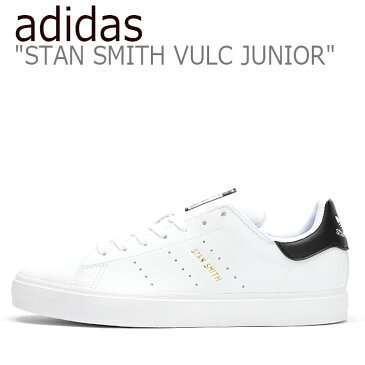 アディダス スタンスミス スニーカー adidas レディース STAN SMITH JUNIOR スタンスミス ジュニア WHITE ホワイト BLACK ブラック EG7294 シューズ 【中古】未使用品