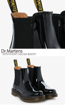 ドクターマーチン スニーカー Dr.Martens メンズ レディース 2976 PATENT CHELSEA BOOTS 2976 パテント チェルシーブーツ BLACK ブラック 25278001 シューズ 【中古】未使用品