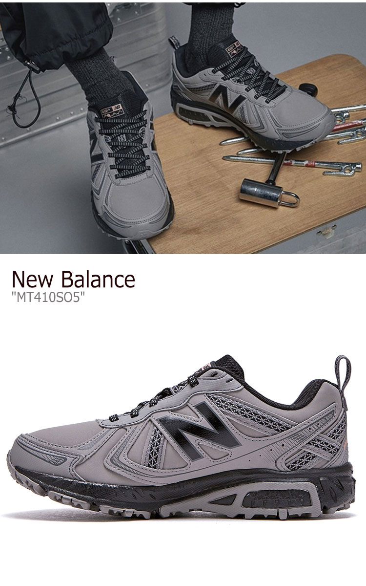 ニューバランス 410 スニーカー New Balance メンズ レディース MT 410 SO5 new balance 410 GREY グレー FLNB9F4U11 NBPF9F032G MT410SO5 シューズ 【中古】未使用品