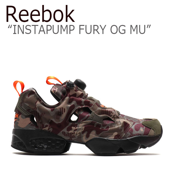 リーボック ポンプフューリー スニーカー REEBOK メンズ レディース INSTAPUMP FURY OG MU インスタポンプ フューリー OG MU KHAKI カーキ ORANGE オレンジ DV6962 シューズ 【中古】未使用品