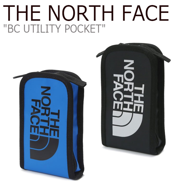 ノースフェイス ポーチ THE NORTH FACE メンズ レディース BC UTILITY POCKET ユーティリティ ポケット BLUE ブルー BLACK ブラック NN2PK32J/K ACC 【中古】未使用品