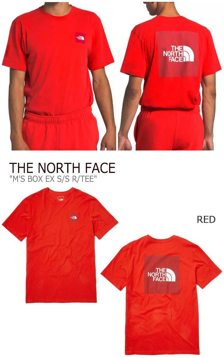 ノースフェイス Tシャツ THE NORTH FACE メンズ M'S BOX EX S/S R/TEE ボックス EX ショートスリーブ ラウンドTEE 全5色 NT7UL03A/B/C/D/E ウェア 【中古】未使用品