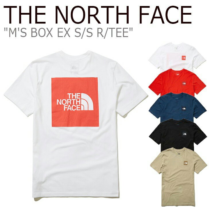 ノースフェイス Tシャツ THE NORTH FACE メンズ M'S BOX EX S/S R/TEE ボックス EX ショートスリーブ ラウンドTEE 全5色 NT7UL03A/B/C/D/E ウェア 【中古】未使用品