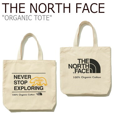 ノースフェイス エコバッグ THE NORTH FACE メンズ レディース ORGANIC TOTE オーガニック トート YELLOW イエロー BLACK ブラック NN2PL11A/B バッグ 【中古】未使用品