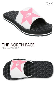 ノースフェイス サンダル THE NORTH FACE キッズ KID COZY SLIDE コージー スライド ビーチサンダル シャワーサンダル PINK ピンク BLUE ブルー NS96J13A/B シューズ 【中古】未使用品