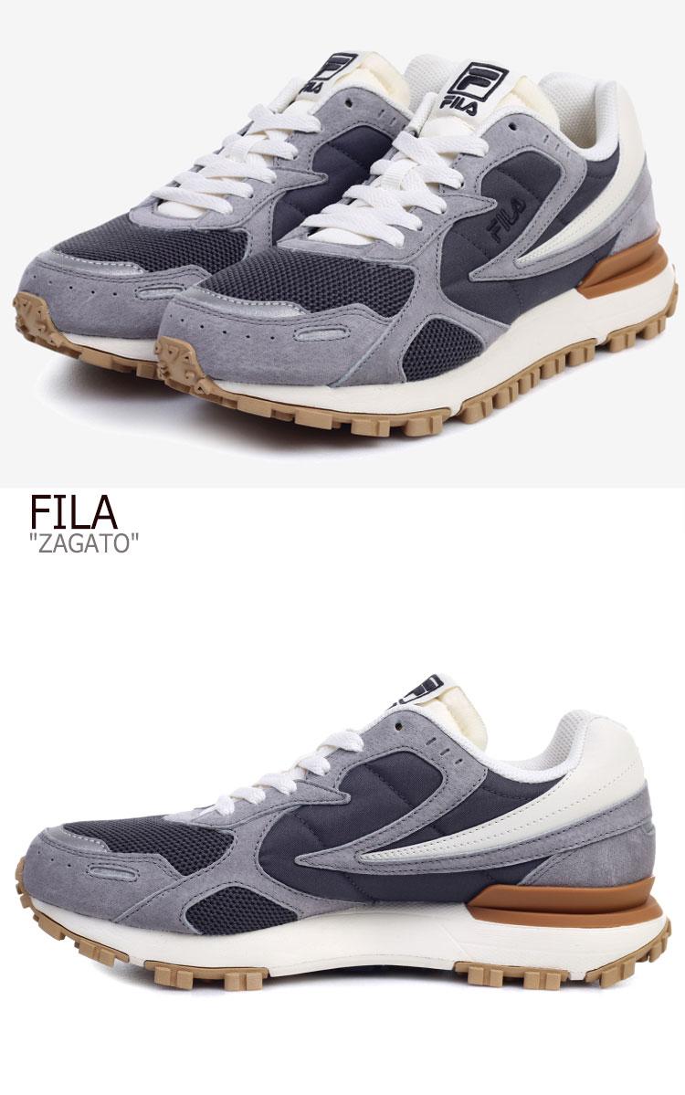 代引不可 フィラ スニーカー Fila メンズ レディース Zagato ザガト Grey グレー 1gm 050 シューズ Upsuke Elafeber Nl