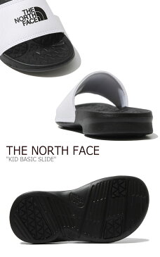 ノースフェイス サンダル THE NORTH FACE キッズ KID BASIC SLIDE ベーシック スライド ビーチサンダル WHITE ホワイト BLACK ブラック NS96K12C/D シューズ 【中古】未使用品