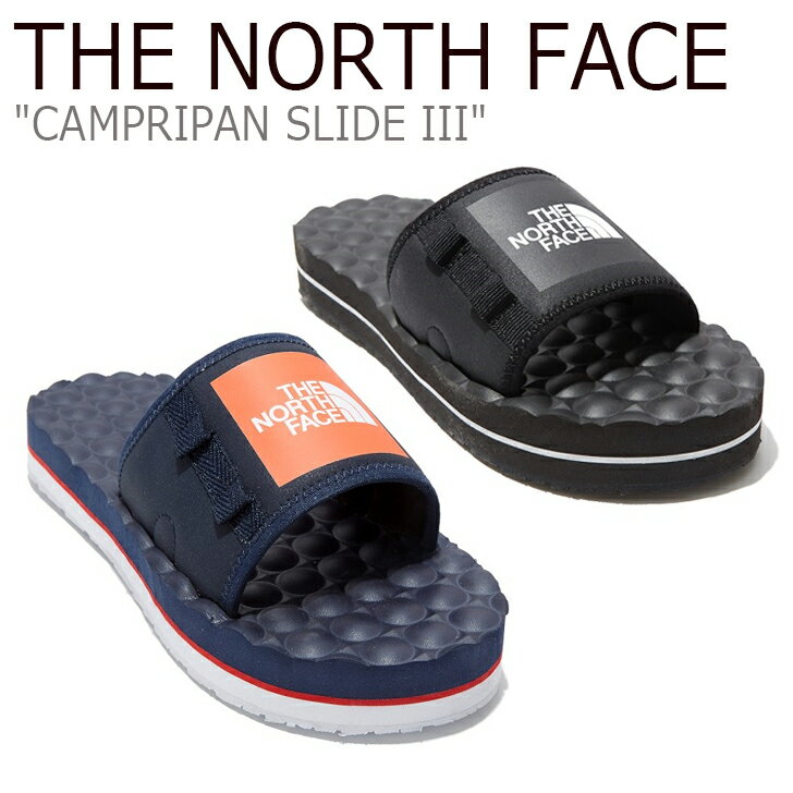 ノースフェイス サンダル THE NORTH FACE メンズ レディース CAMPRIPAN SLIDE III キャンプリパン スライド III BLACK ブラック NAVY ネイビー NS98L15A/B/J/K シューズ 【中古】未使用品