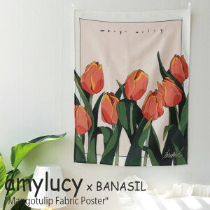 エイミールーシー タペストリー amylucy マンゴーチューリップ ファブリックポスター Mangotulip Fabric Poster フラワー 韓国雑貨 おしゃれ 4807904662 ACC