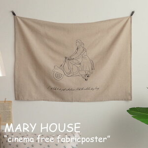 マリーハウス タペストリー MARY HOUSE cinema free fabricposter シネマ フリー ファブリックポスター 韓国雑貨 ACC