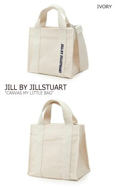 ジル バイ ジルスチュアート トートバッグ JILL BY JILLSTUART レディース CANVAS MY LITTLE BAG キャンバス マイ リトルバッグ BLACK ブラック IVORY アイボリー JLBA0E300BK/1I2 バッグ