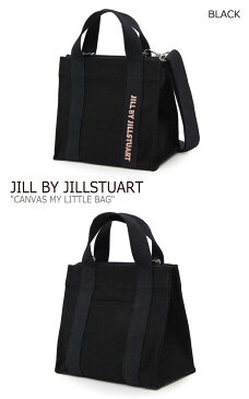 ジル バイ ジルスチュアート トートバッグ JILL BY JILLSTUART レディース CANVAS MY LITTLE BAG キャンバス マイ リトルバッグ BLACK ブラック IVORY アイボリー JLBA0E300BK/1I2 バッグ