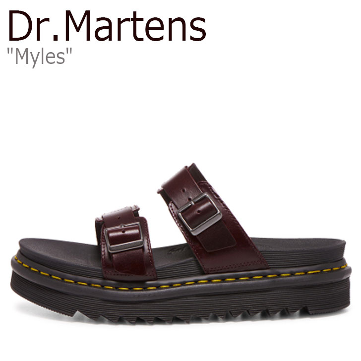 ドクターマーチン サンダル Dr.Martens メンズ レディース MYLES マイルス BROWN ブラウン 23523211 シューズ 【中古】未使用品