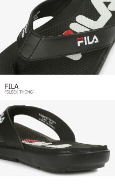フィラ サンダル FILA メンズ レディース SLEEK THONG スリーク ソング BLACK ブラック 1SM00739-001 シューズ 【中古】未使用品