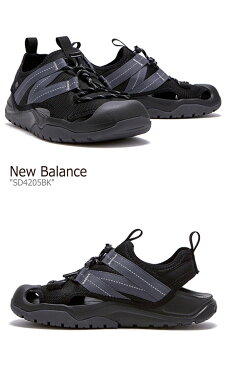 ニューバランス サンダル New Balance メンズ レディース new balance SD 4205 BK BLACK ブラック SD4205BK シューズ 【中古】未使用品