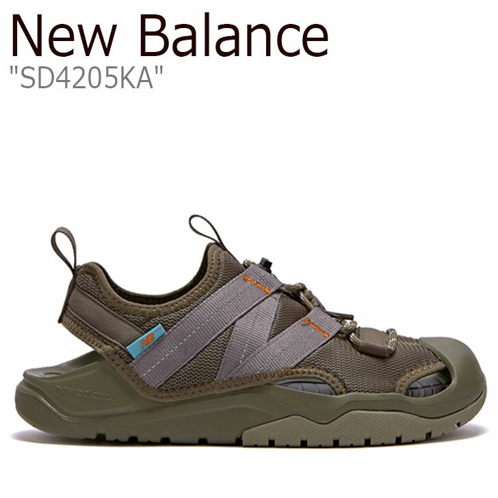 ニューバランス サンダル New Balance メンズ レディース new balance SD 4205 KA KHAKI カーキ SD4205KA シューズ 【中古】未使用品