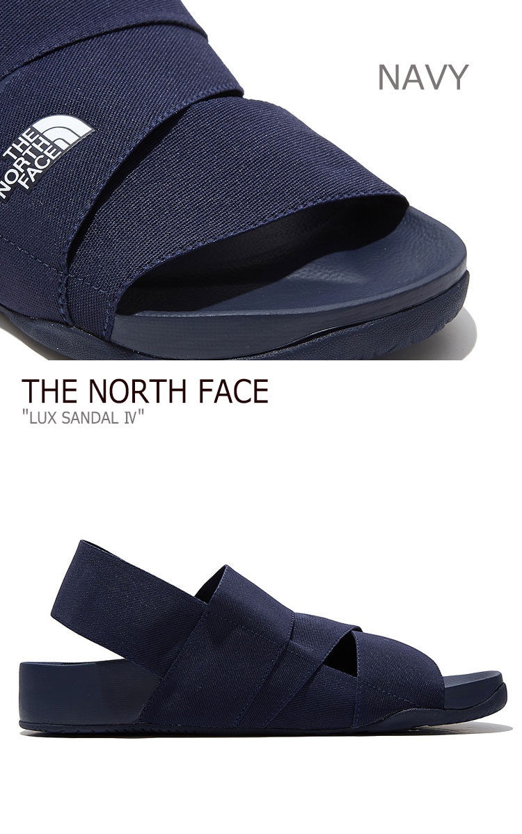 ノースフェイス サンダル THE NORTH FACE メンズ レディース LUX SANDAL 4 ラックス サンダル 4 NAVY ネイビー BLACK ブラック NS98L01A/B/K/L シューズ 【中古】未使用品