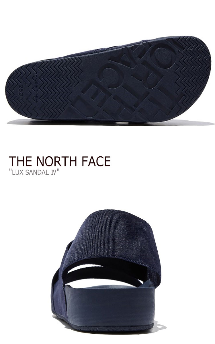 ノースフェイス サンダル THE NORTH FACE メンズ レディース LUX SANDAL 4 ラックス サンダル 4 NAVY ネイビー BLACK ブラック NS98L01A/B/K/L シューズ 【中古】未使用品