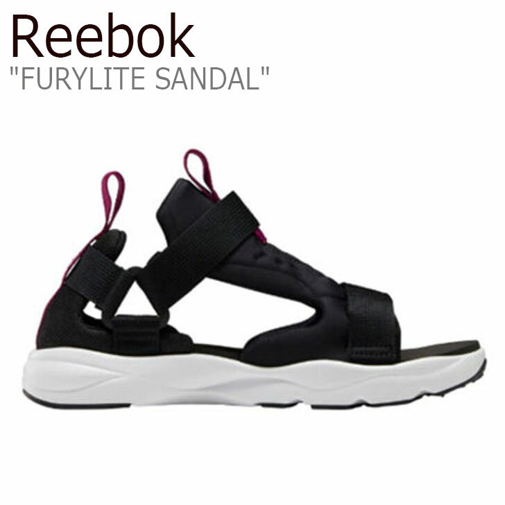 リーボック スポーツサンダル Reebok メンズ レディース FURYLITE SANDAL フューリーライト サンダル BLACK ブラック FU9295 シューズ 【中古】未使用品