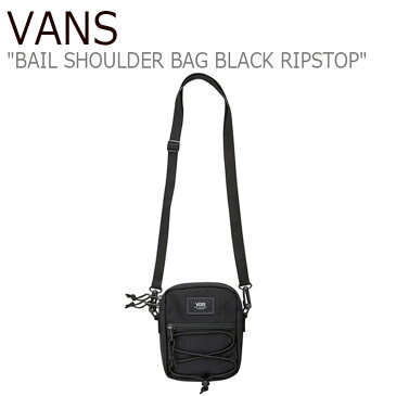 バンズ ショルダーバッグ VANS メンズ レディース BAIL SHOULDER BAG BLACK RIPSTOP ベイル ショルダー バッグ ブラック リップストップ BLACK FLVNAA1B01 VN0A3I5S6ZC バッグ