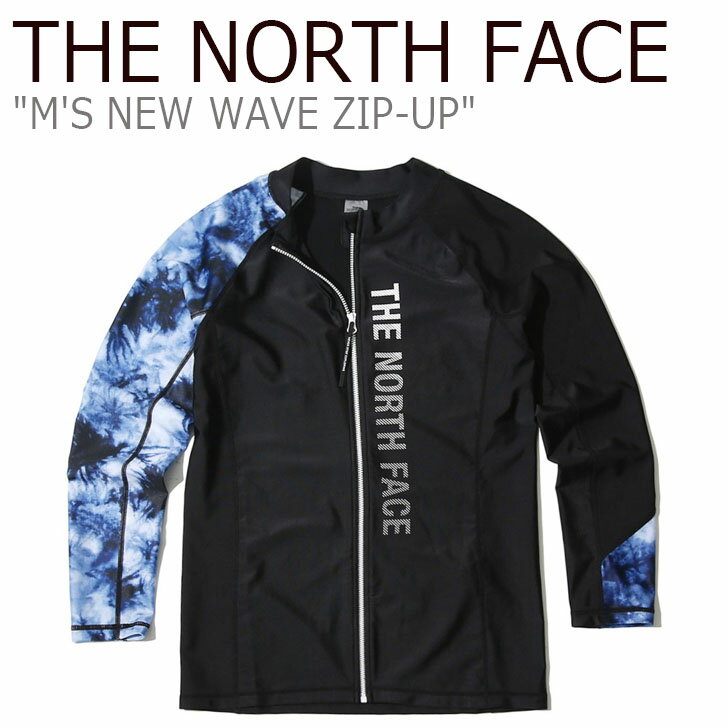 ノースフェイス 水着 THE NORTH FACE メンズ M'S NEW WAVE ZIP-UP ニュー ウェーブ ジップアップ BLACK ブラック NJ5JK07J ウェア 【中古】未使用品