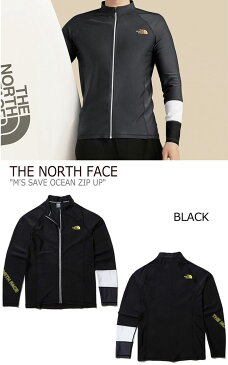 ノースフェイス 水着 THE NORTH FACE メンズ M'S SAVE OCEAN ZIP UP セーブオーシャン ジップアップ DARK GRAY ダークグレー BLACK ブラック NJ5JL02A/B ウェア 【中古】未使用品