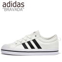 AfB_X Xj[J[ adidas Y fB[X BRAVADA uo_ WHITE zCg BLACK ubN FV8086 V[Y yÁzgpi