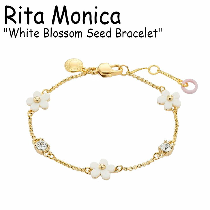 ^jJ uXbg Rita Monica fB[X White Blossom Seed Bracelet zCg ubT V[h uXbg YELLOW CG[ GOLD S[h ؍ANZT[ 300571830 ACC