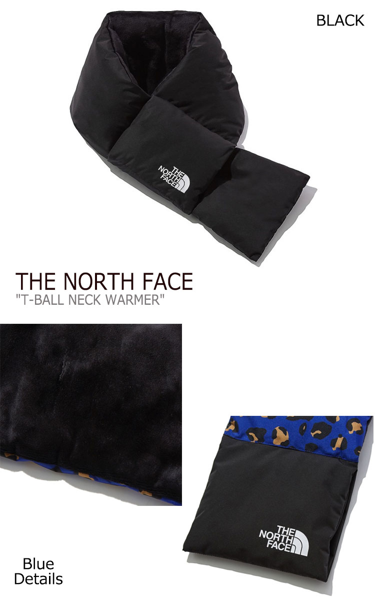 ノースフェイス マフラー THE NORTH FACE メンズ レディース T-BALL NECK WARMER ティーボール ネック ウォーマー BLUE ブルー BLACK ブラック IVORY アイボリー NA5IL52J/K/L ACC 【中古】未使用品