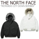 ノースフェイス ダウン THE NORTH FACE メンズ レディース MCMURDO CITY DOWN BOMBER マクマード シティ ダウンボンバー BLACK ブラック CREAM クリーム NJ1DL57A/B ウェア 【中古】未使用品