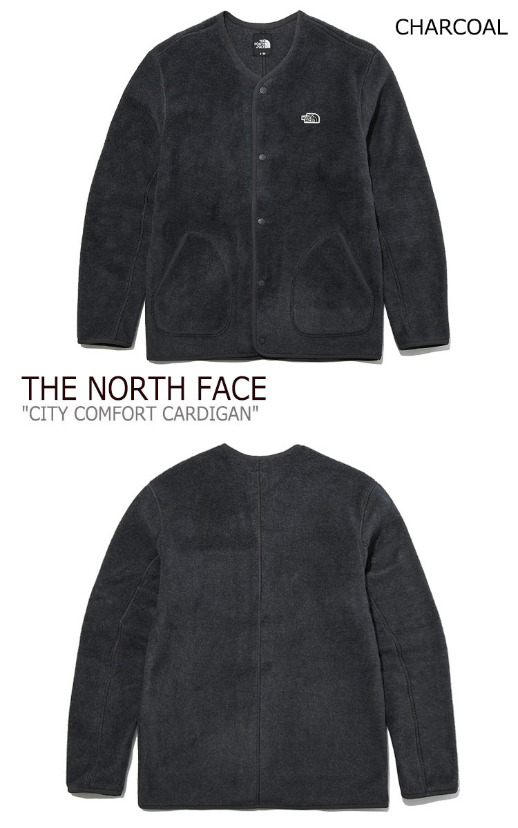 ノースフェイス アウター シティー The Nj5jl52a B North Face メンズ レディース City City Comfort Cardigan シティー コンフォート カーディガン Grayish Beige グレイッシュベージュ Charcoal チャコール Nj5jl52a B ウェア 中古 未使用品 Upsukeザノースフェイス