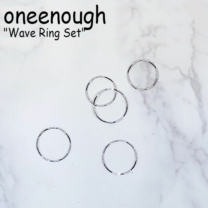 y[/Xg1_zCit O oneenough K̔X Y fB[X Wave Ring Set EF[u O Zbg SILVER Vo[ ؍ANZT[ 300654153 ACC